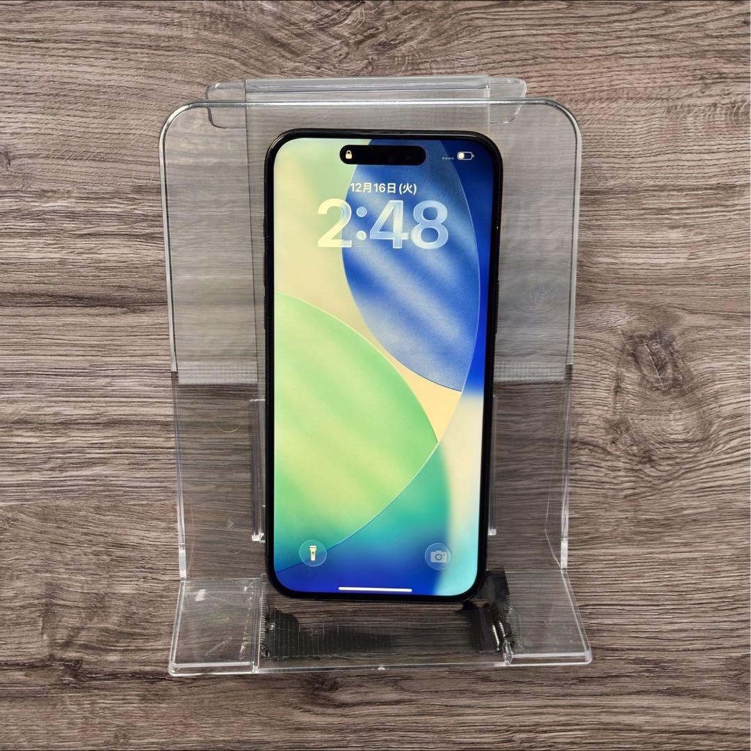 iPhone 15 Pro Max ブラック 256GB 箱付き大容量100%