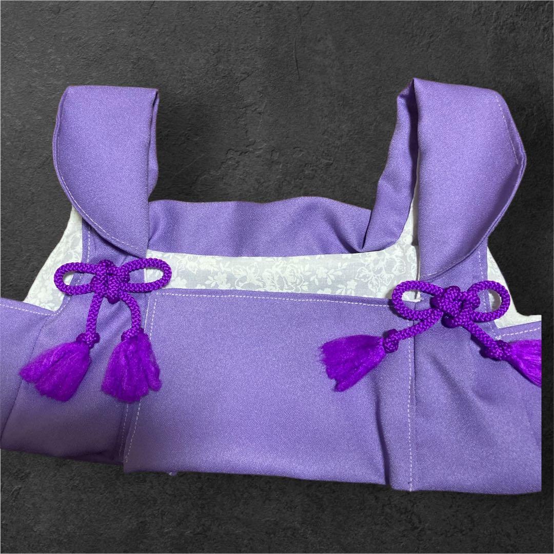 imymeラボット　服　lovot 被布　袴　着物一式　リボン付