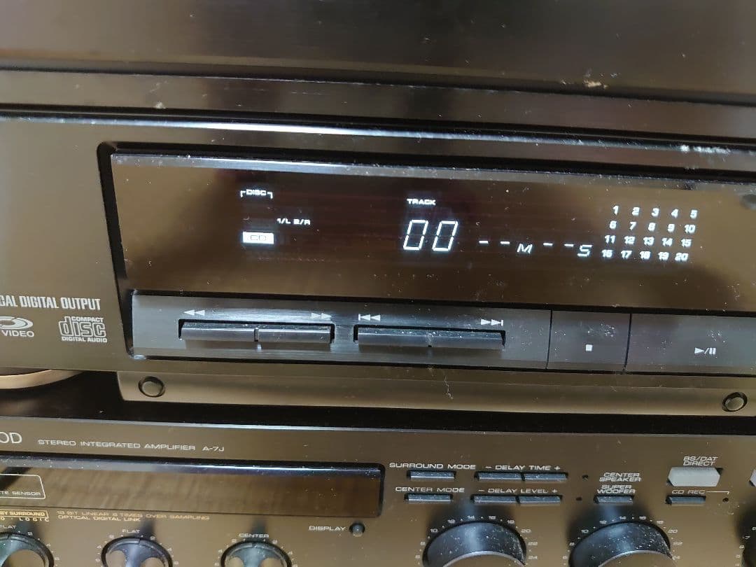 KENWOODステレオコンポ　 A-7J