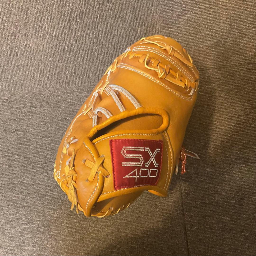 ラスト1点限り　希少　タグ付き 未使用SX400 ファースト用　グローブ