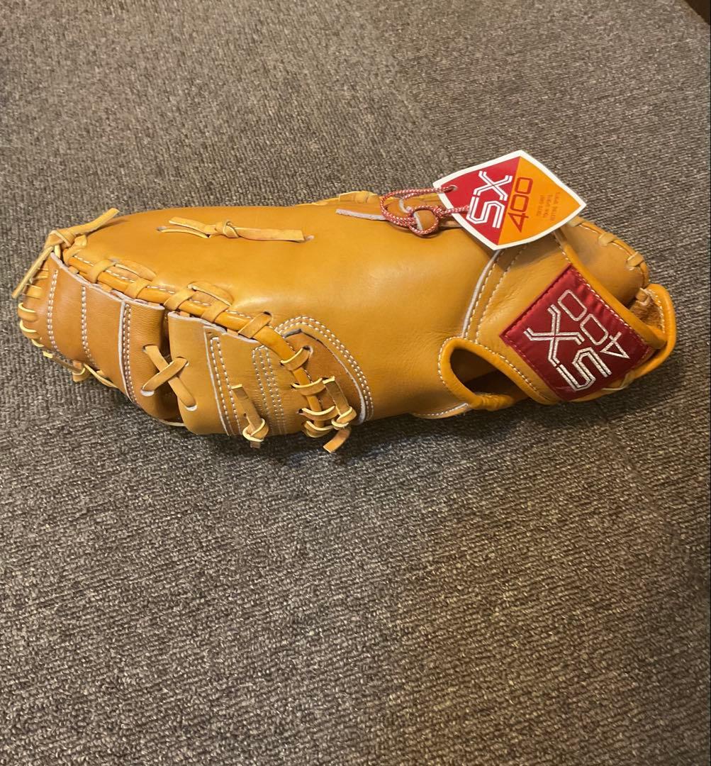 ラスト1点限り　希少　タグ付き 未使用SX400 ファースト用　グローブ