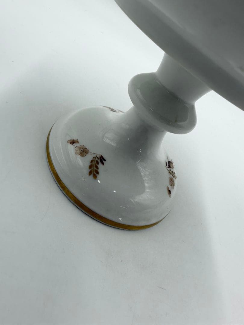 ロイヤルコペンハーゲン コンポート　ブラウンローズ ラウンドコンポート