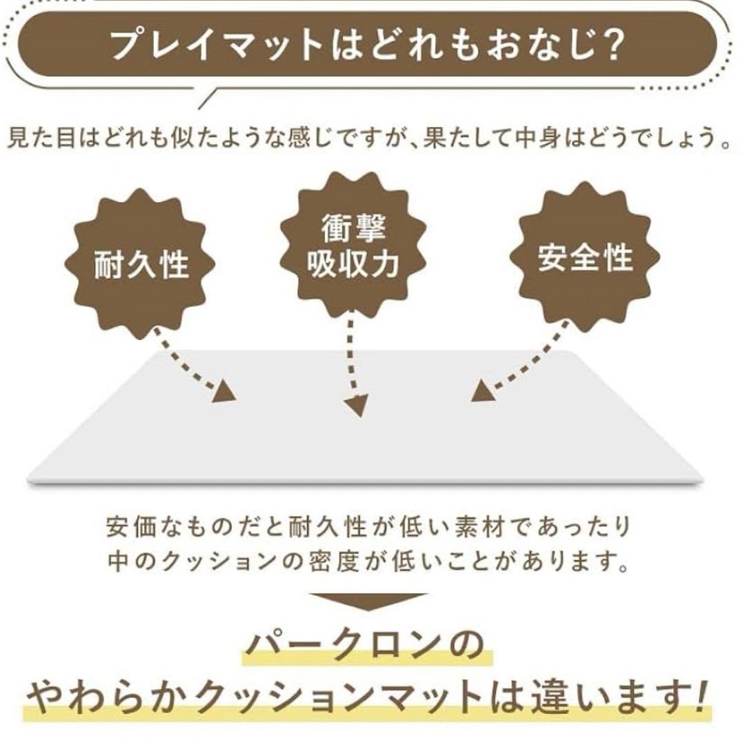 新品 PARKLON やわらかクッションマット プレイマット