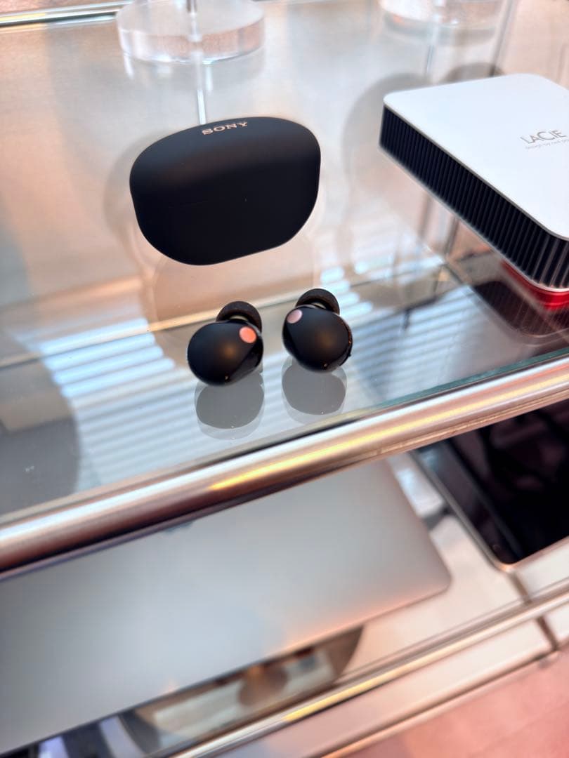 ソニーワイヤレスノイズキャンセリングイヤホン WF-1000XM5カバーケース付