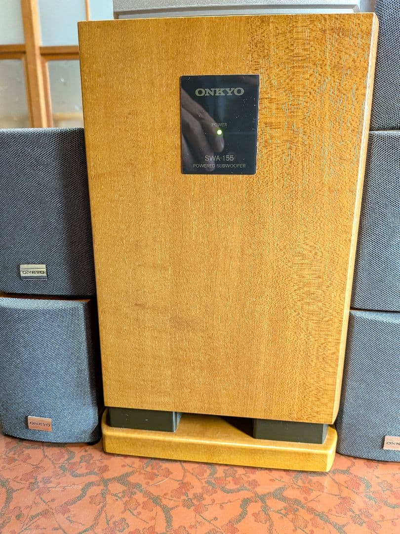 ONKYO 5.1CHホームシアターシステム　AVコントローラ、DVDプレーヤー