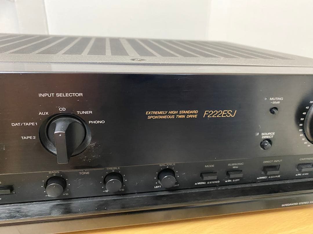 SONY F222ESJ アンプ