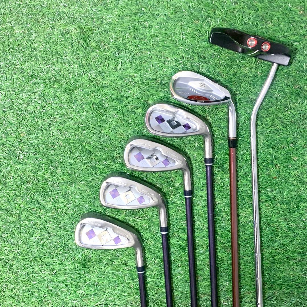 オノフ 超高級本格レディースゴルフクラブセット9本 人気バッグ 高級パター付