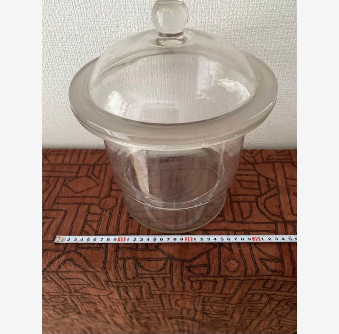 ガラスキャニスター デシケーター ガラス瓶 金魚鉢　水槽　などにも