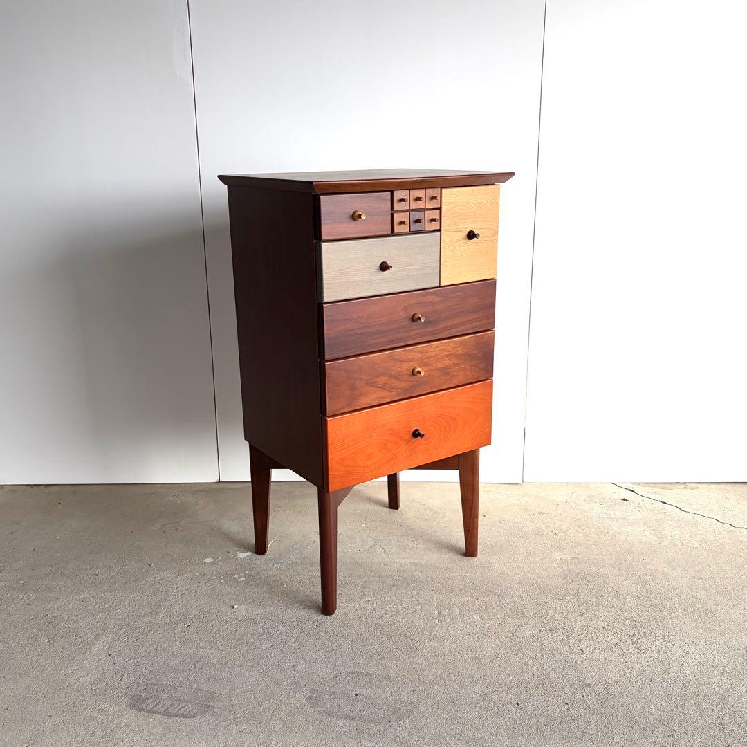 匠工芸　ギルドチェスト　ウォールナット　ミッドセンチュリー　北欧　モダン