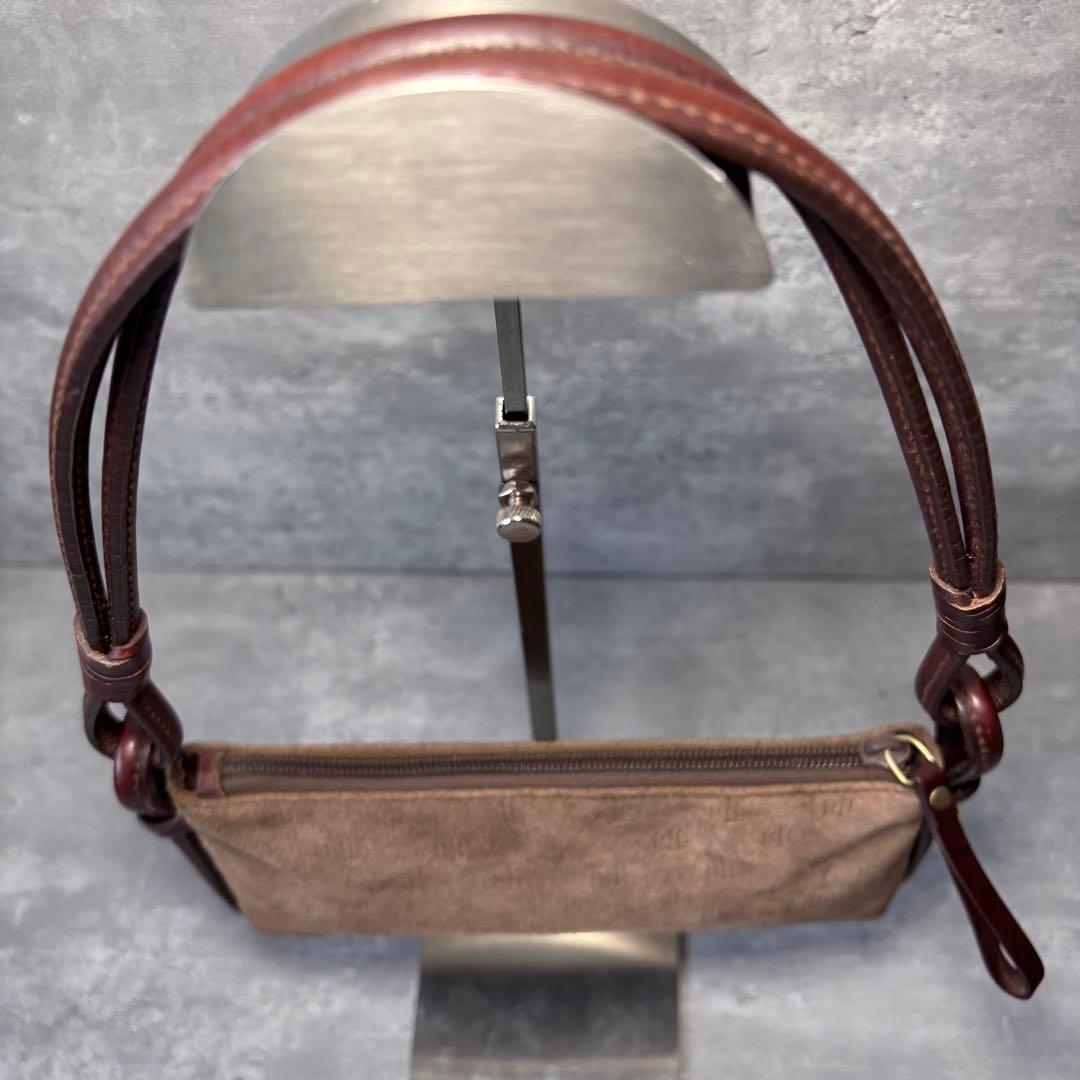 【希少】ローレン ラルフローレン　レザー　ショルダーバッグ　LR総柄　ワンショル