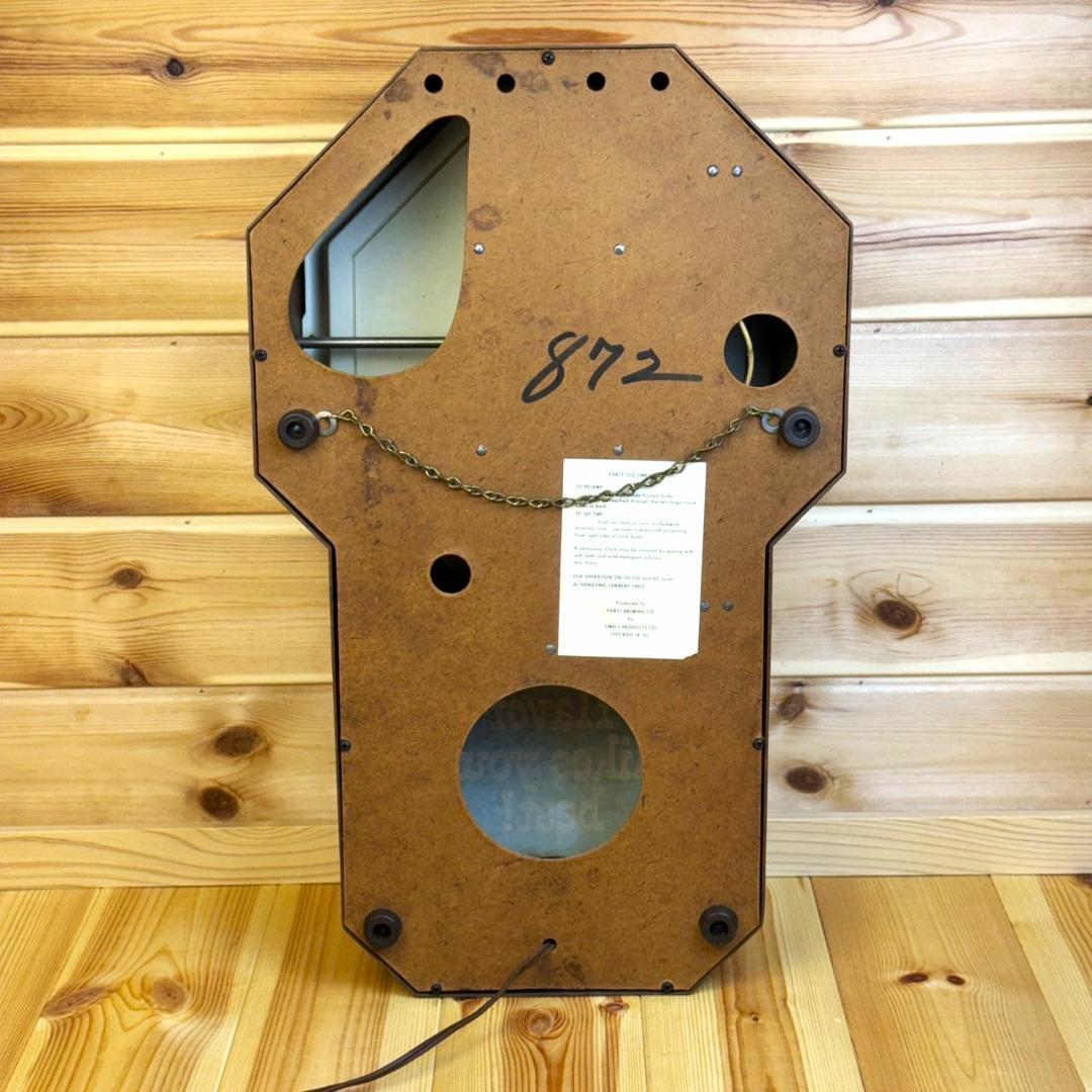 Pabst Blue Ribbon 壁掛け時計 掛時計 ビンテージ パブスト