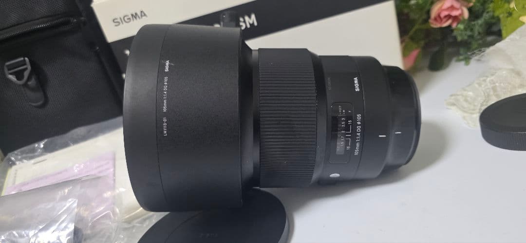 SIGMA 105mm F1.4 DG HSM レンズ EFマウント Canon