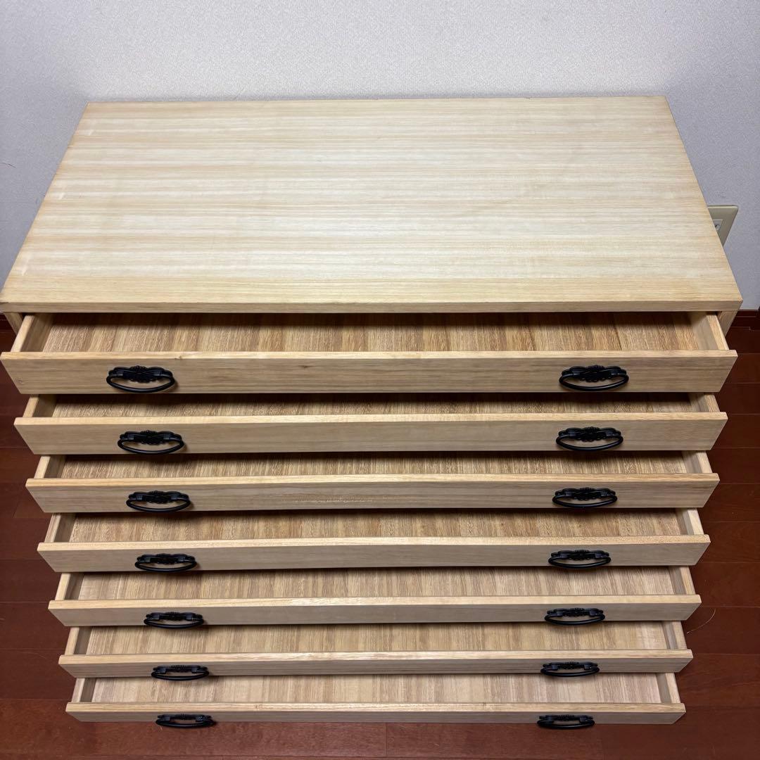 桐箪笥 7段 桐ダンス 着物収納