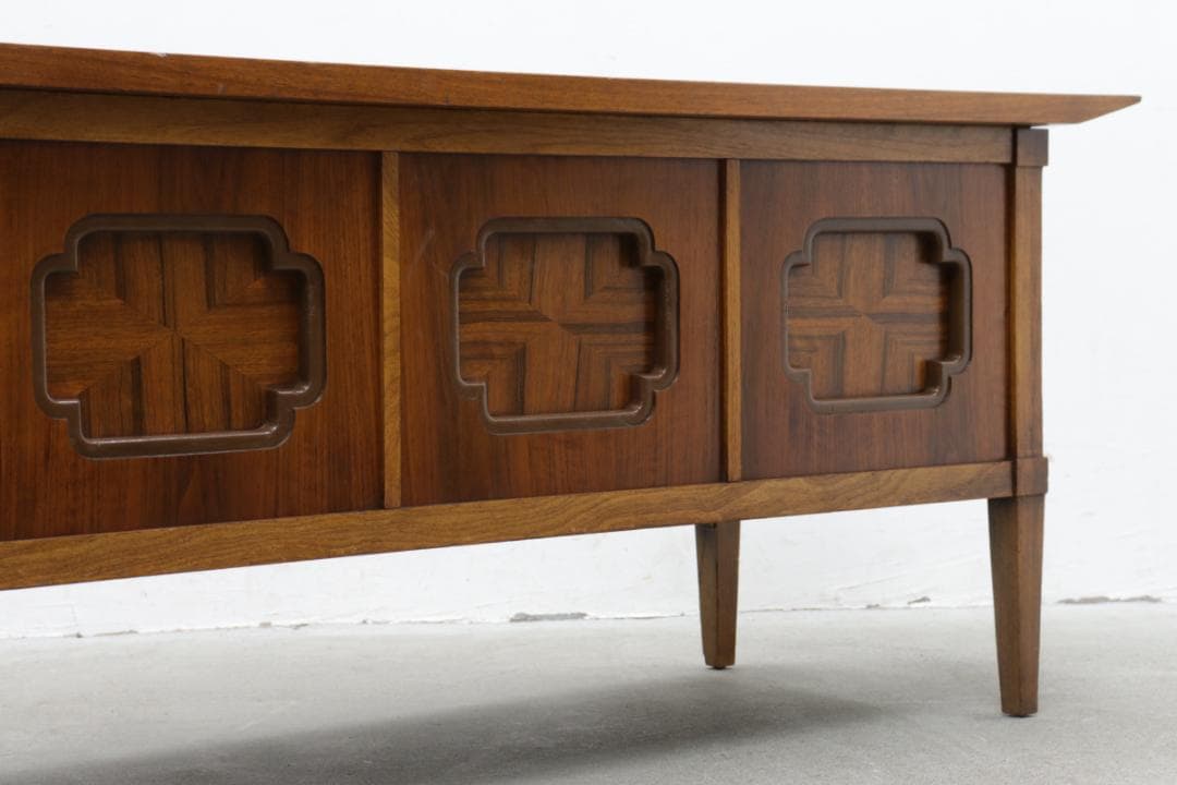 ヴィンテージ ウォールナット サイドボード コンソール ローボード 展示台 収納