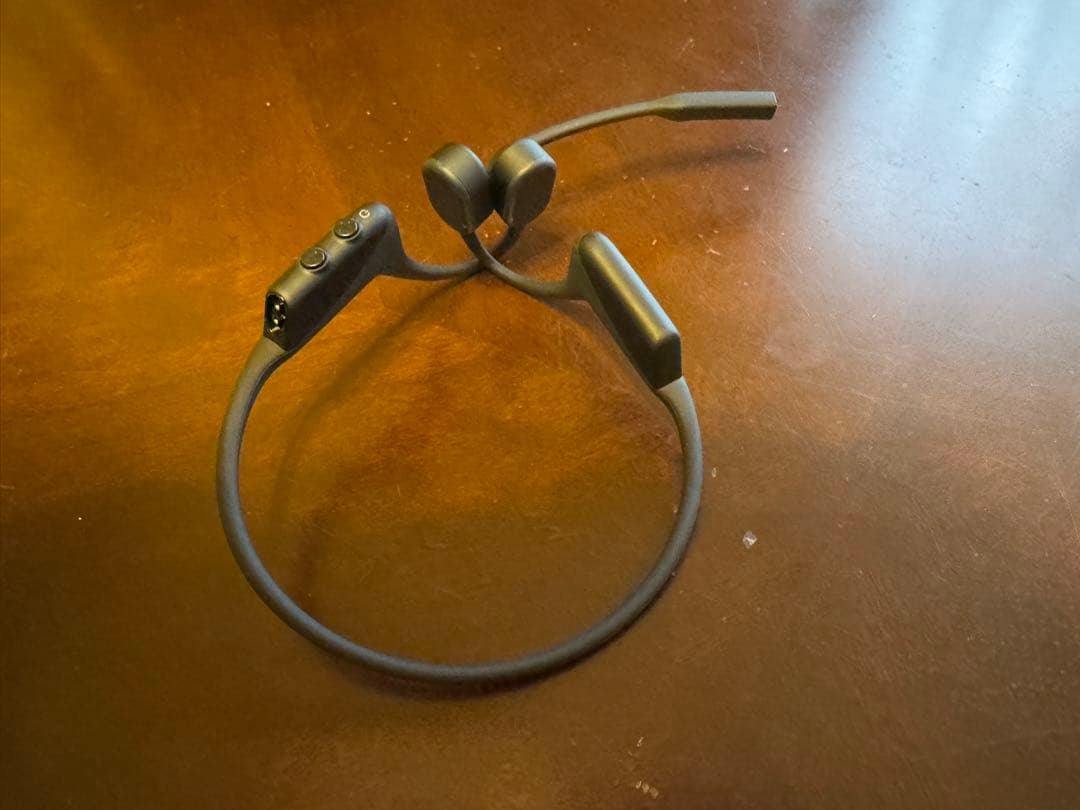 OpenComm2 UC 骨伝導イヤホン アップグレード前