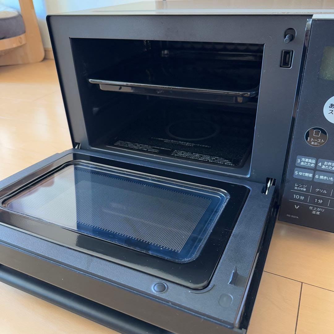 SHARP オーブンレンジ RE-SS7A ブラック（18L)