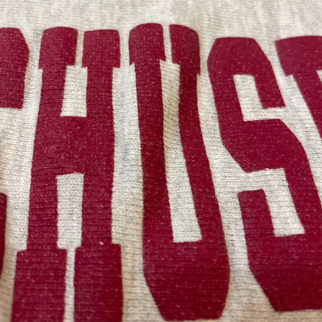 ゲ*ジ様 両面プリント マサチューセッツ チャンピオン リバースウィーブ スウェ