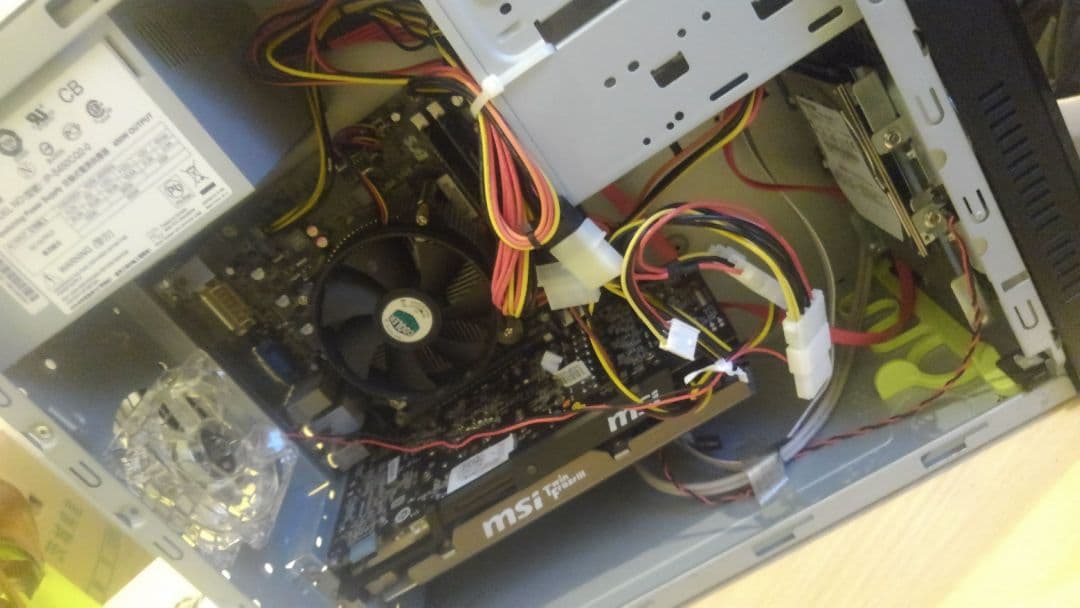 【ジャンク】自作ライトパソコン