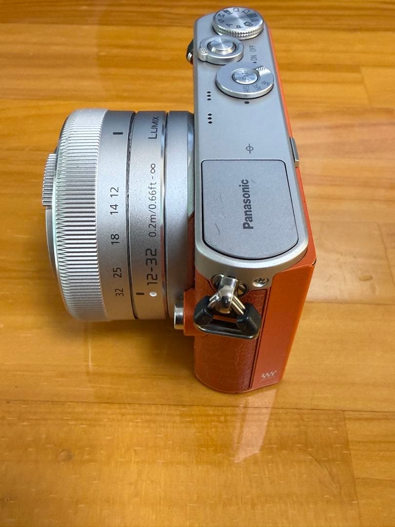 LUMIX DMC-GM1 オレンジ　カメラキット+H-PS45175レンズ