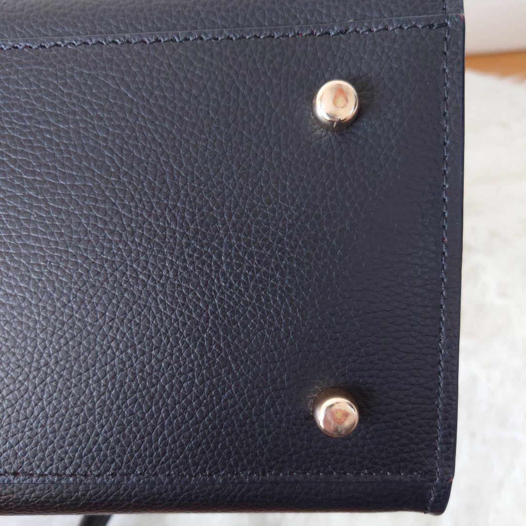 ✨極美品✨COACH 黒 レザー トートショルダーバック通勤 C4078