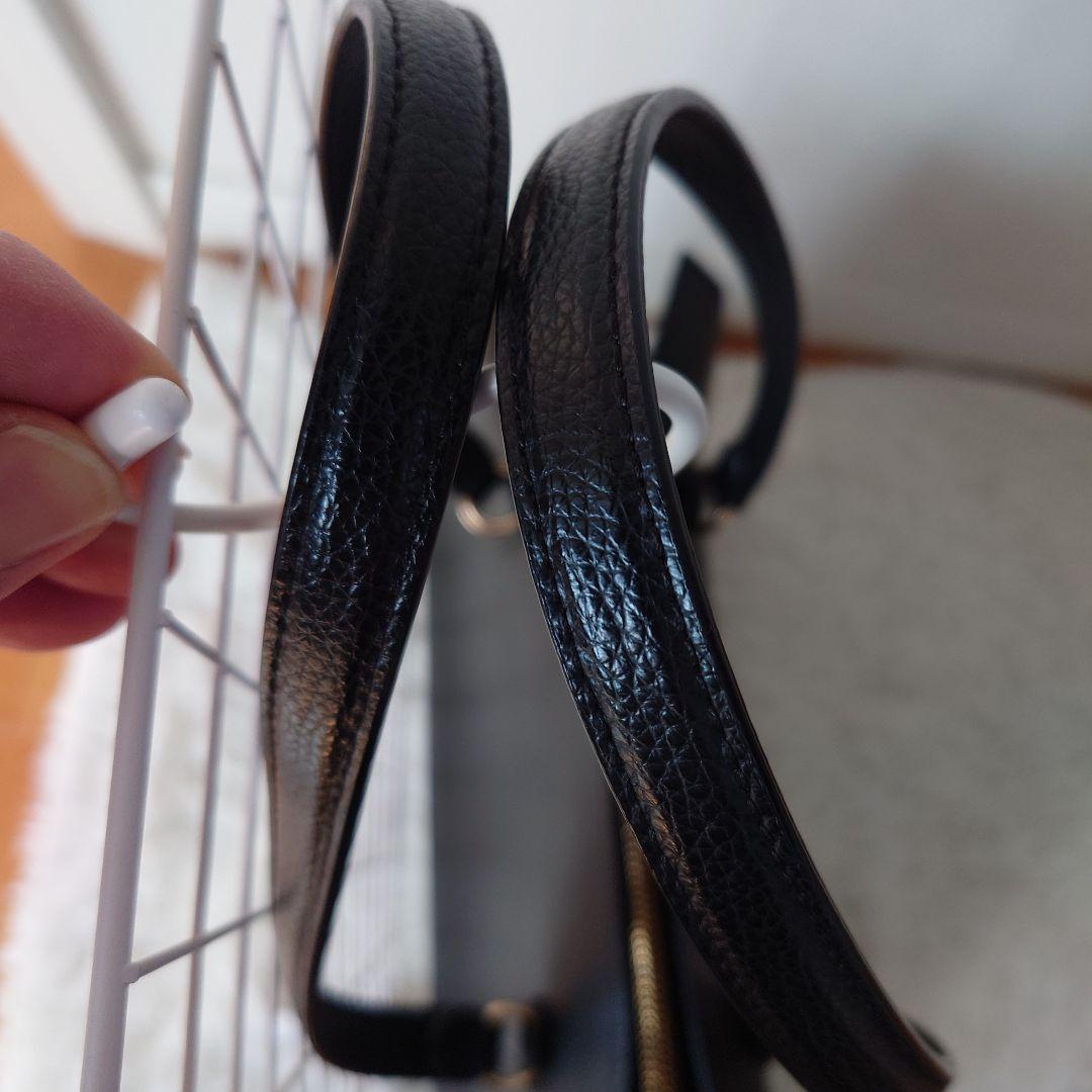 ✨極美品✨COACH 黒 レザー トートショルダーバック通勤 C4078