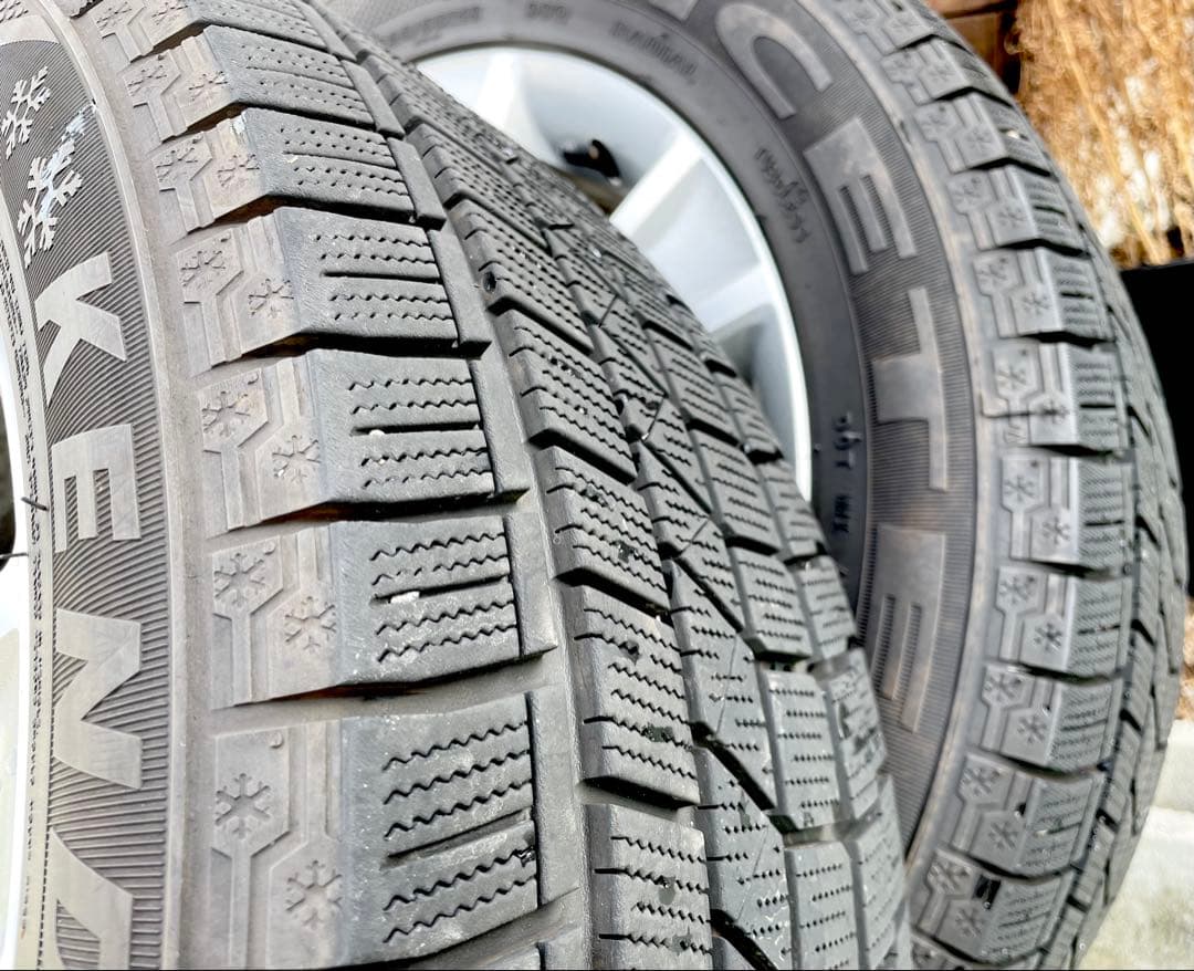 デリカd5純正W24年ケンダスタッドレス18インチ ホイール4本愛知引き取り希望