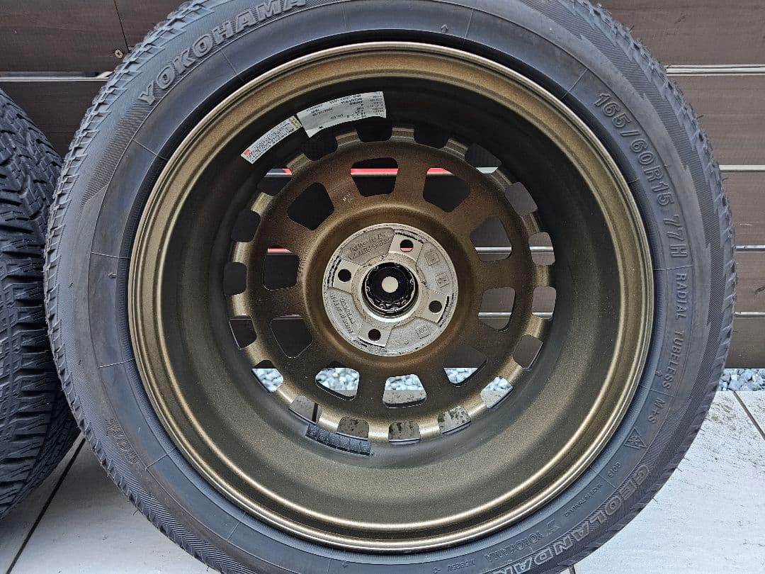 ワーク クラッグ ティーグラビック 165/60R15 ジオランダー A/T