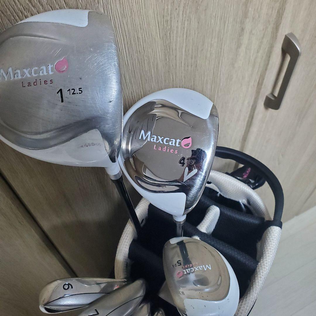 Maxcat レディース ゴルフクラブセット 10本　FLEX-L