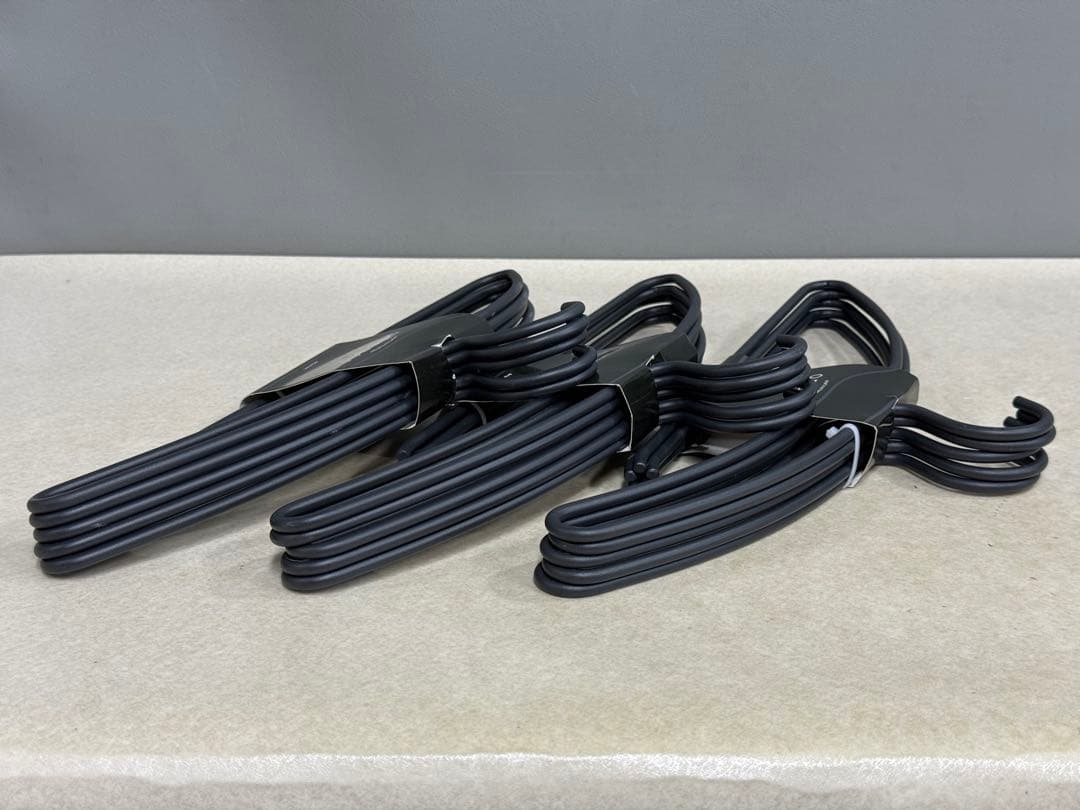 未使用品 drip oneger 引き出しをなくすハンガー ブラック 15本