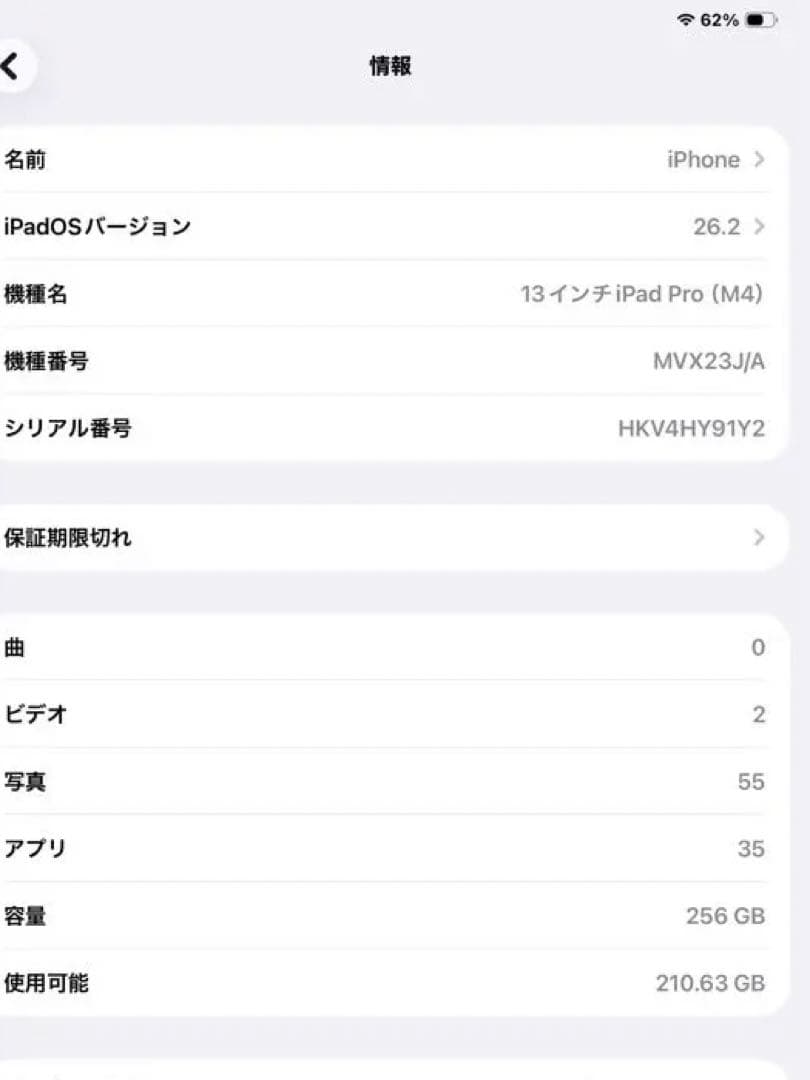 iPad Pro 13インチ M4 256GB Wi-Fi 純正ペンpro