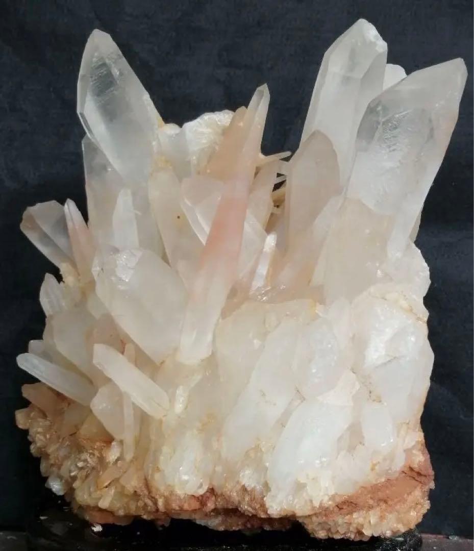 ピンク水晶クラスター10kg ーtot041