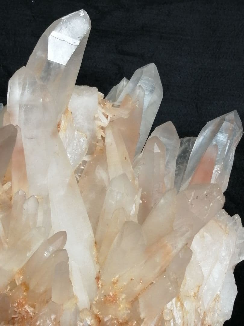 ピンク水晶クラスター10kg ーtot041