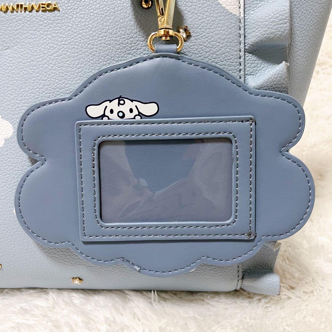 【ミルクティー】サマンサベガ シナモロール バッグ 2way コラボ