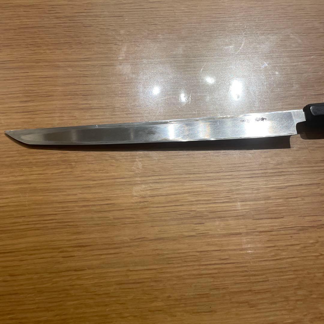 ゆうまタピオカ柳葉先丸包丁　唐津厚広