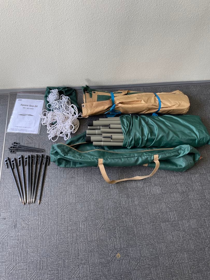 Coleman スクエアタープDX 約550×400×250cm