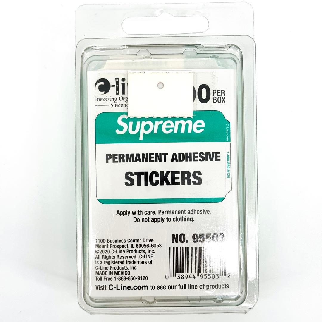 新品 20AW Supreme シュプリーム ネームバッジステッカー100枚入り