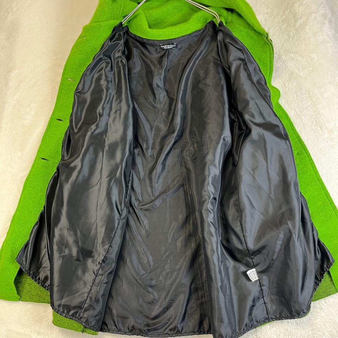 ふさえ様　イタリア製 Sliver knit coat 圧縮ウールコート