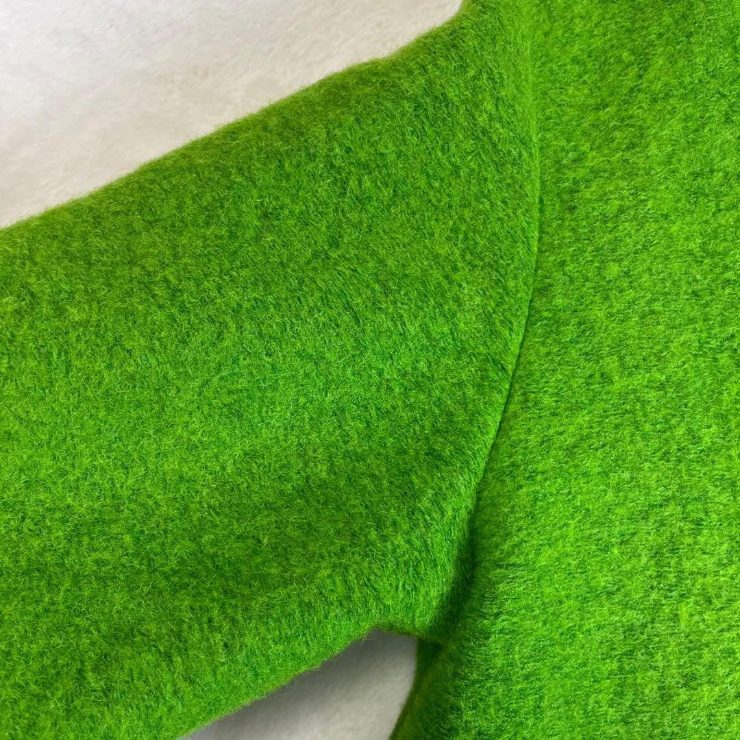 ふさえ様　イタリア製 Sliver knit coat 圧縮ウールコート