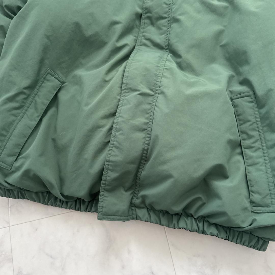 XLARGE リバーシブル ダウンジャケット グリーンブラック XL