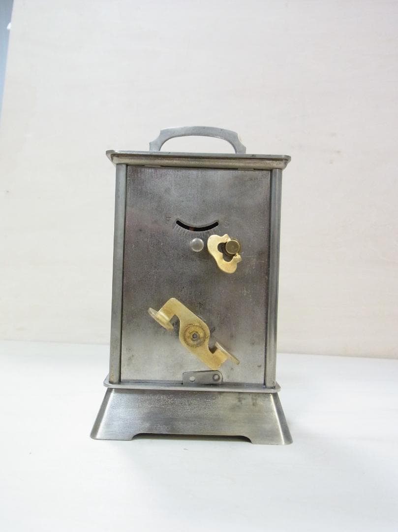 精工舎　機械式置時計　呼鈴付目覚　大正時代　稼働品