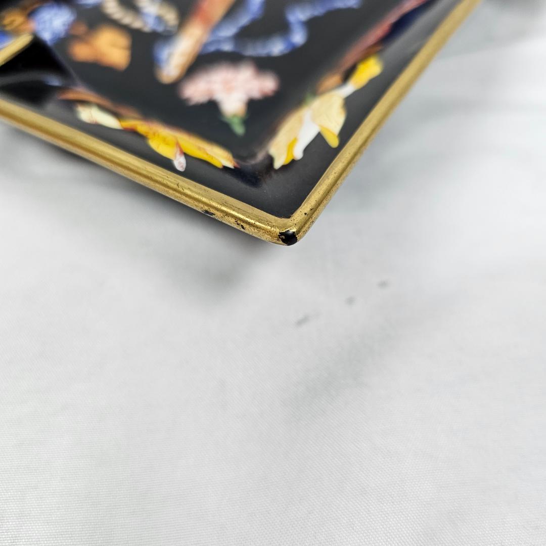 【1988年希少】HERMES ヴィドポシュ 灰皿 小物入れ「東洋と西洋の石」