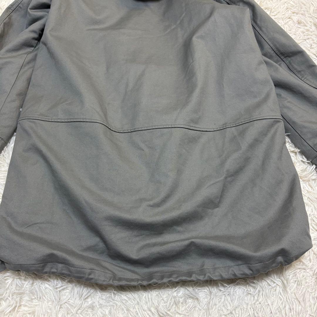 K様ツモリチサト アマモール 中綿ライナー付きモッズコート ファー着脱可 M