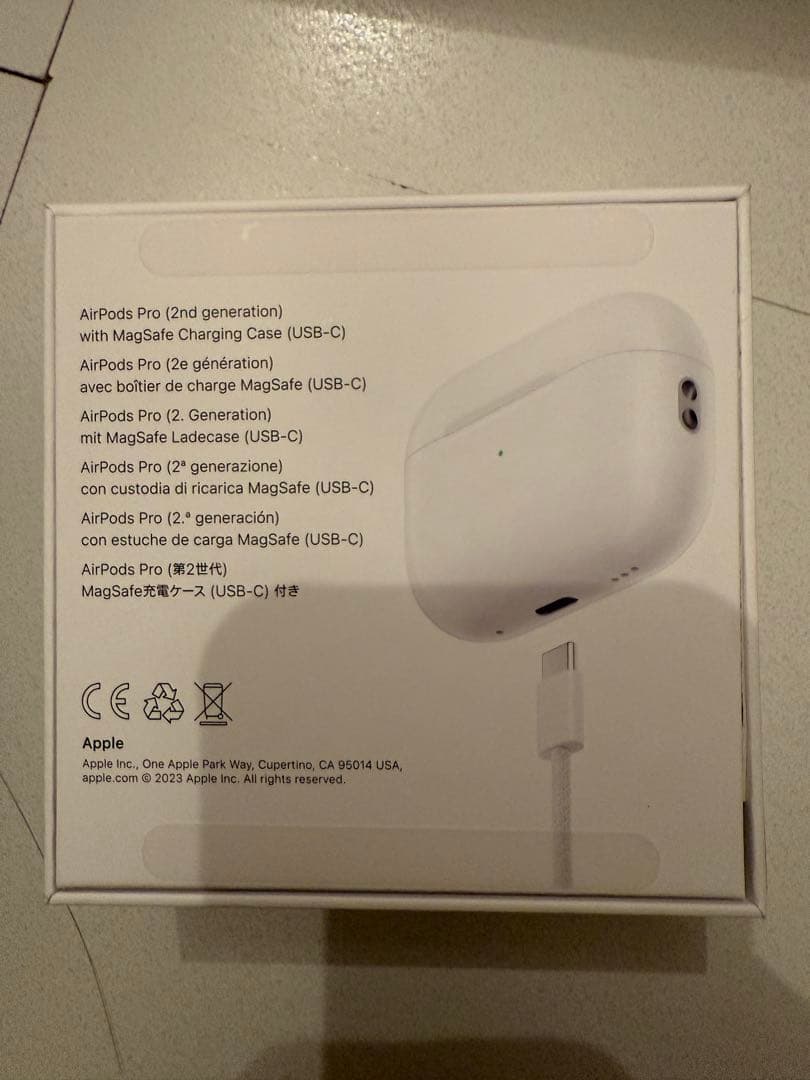 早い者勝ち❗️本物　新品　Apple AirPods Pro (第2世代) 正規品