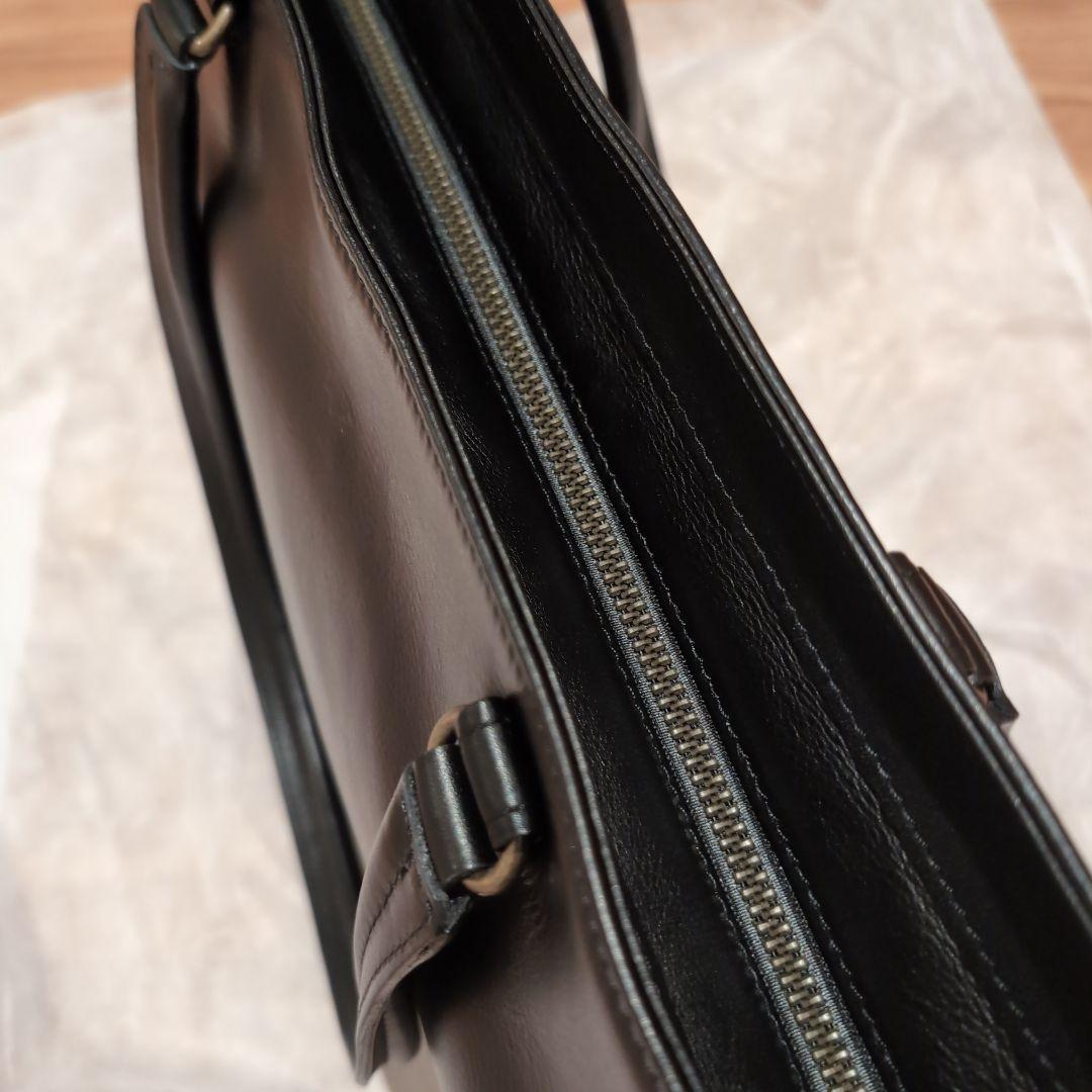 【新品未使用】　香久山鞄　ホーガンズアレイ/レザートート　ブラック