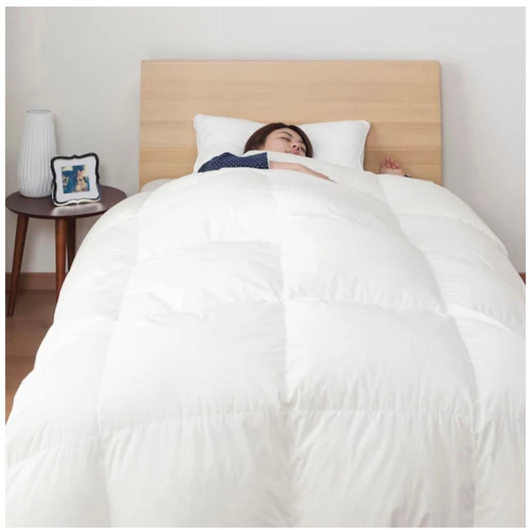 ニトリ　ホワイトダックダウン掛け布団