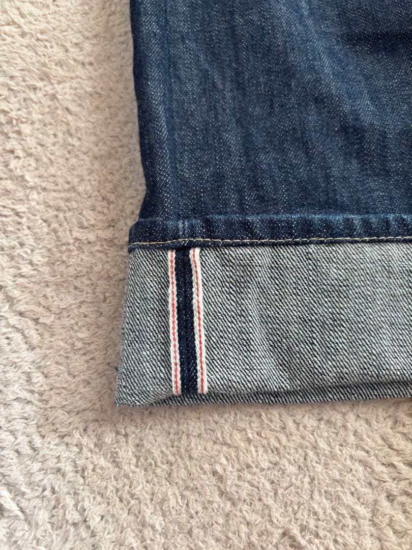 【超美品 レア】正規品 EVISU デニムNO.2 2000 日本製 白ペイント