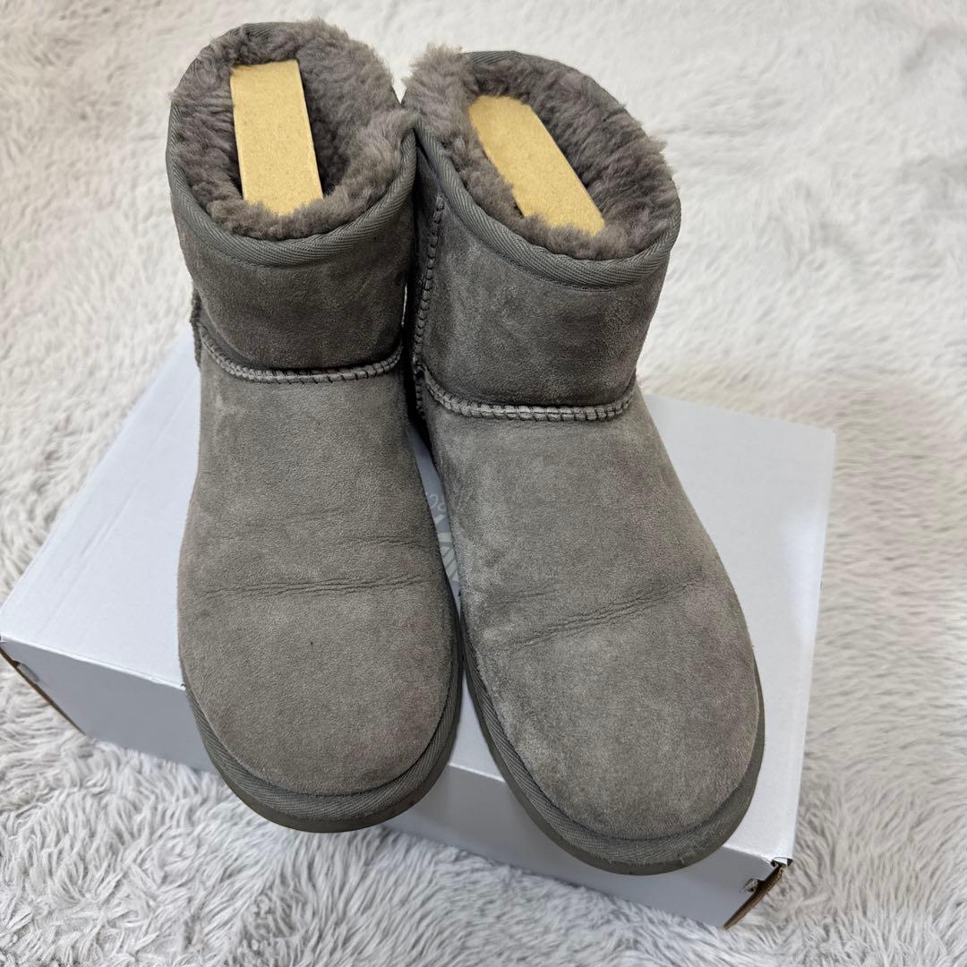 UGG Classic Mini グレー ムートンブーツ26cm