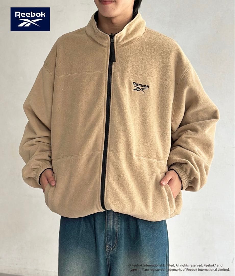 【Reebok】リバーシブルブルゾン