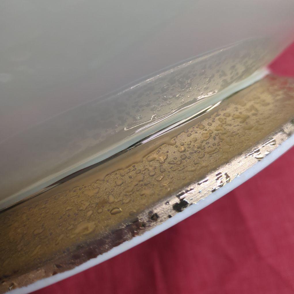 金銀彩　高台大盛り鉢　２枚　高台 大皿　華山窯　楕円皿　日本料理