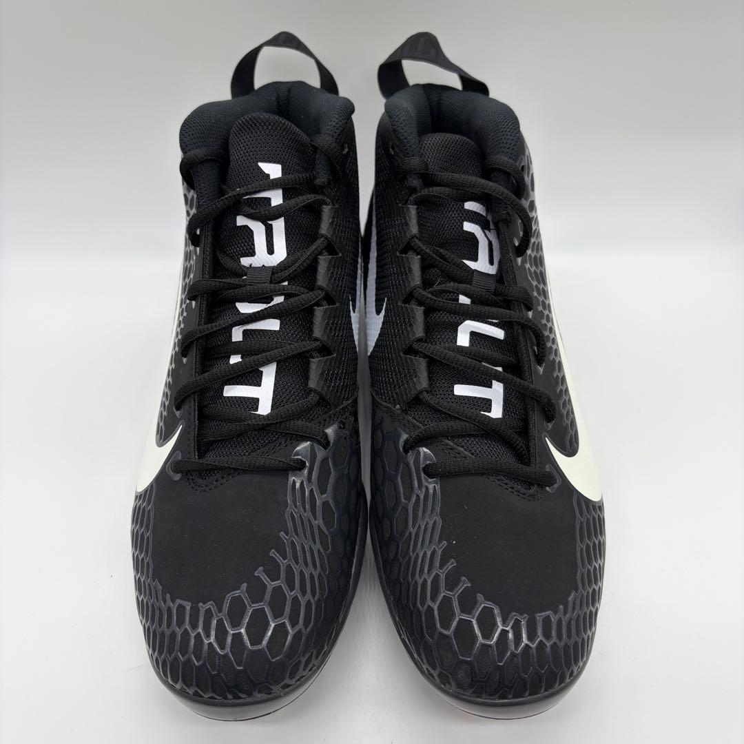 NIKE トラウト 野球 スパイク ブラック 黒 27.5㎝ ミドルカット 軽量
